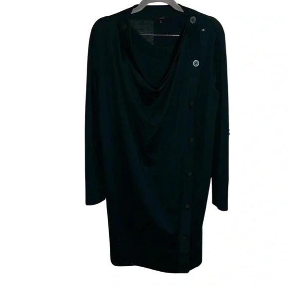 COS Green Long Sleeve Sweater Dress Size Small - Picture 2 of 9